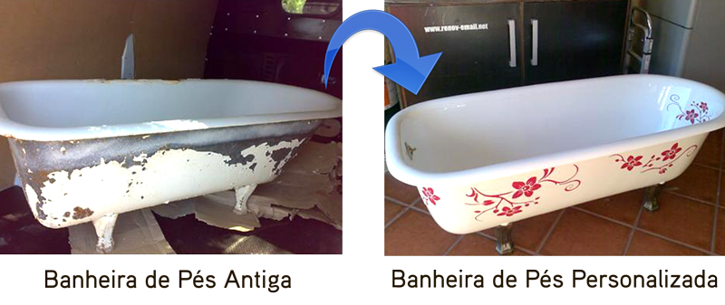 banheiras antigas